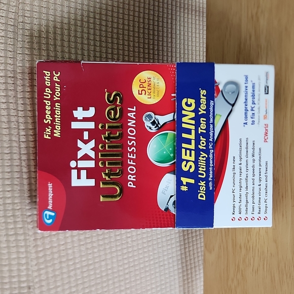 Avanquest Other - Professional 5 PC License Avanquest Fix It Utilities